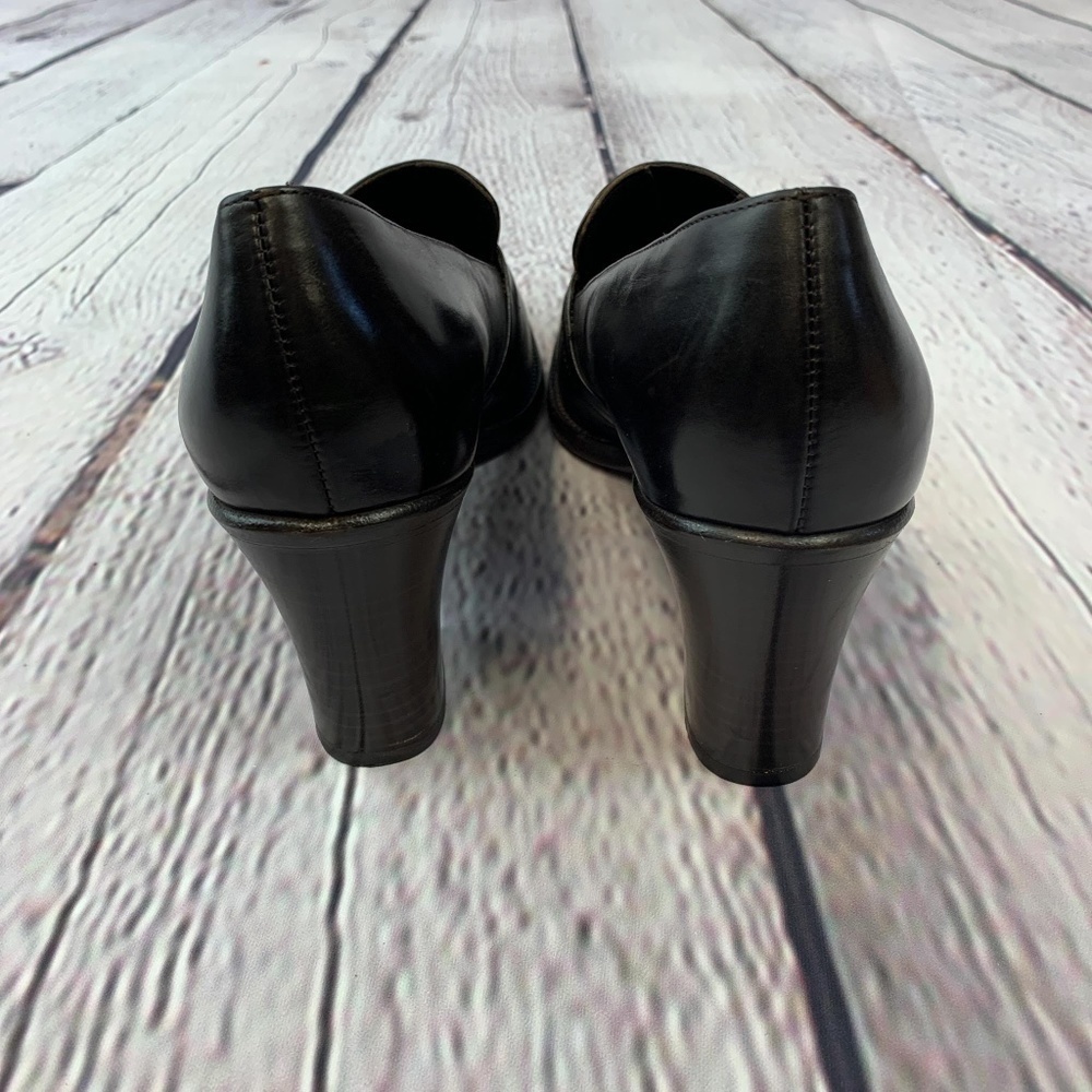 🎉Cole Haan Brown Loafers w/ Chunky Heel - Picture 6 of 8